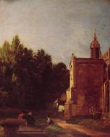 Constable, John - A Church Porch